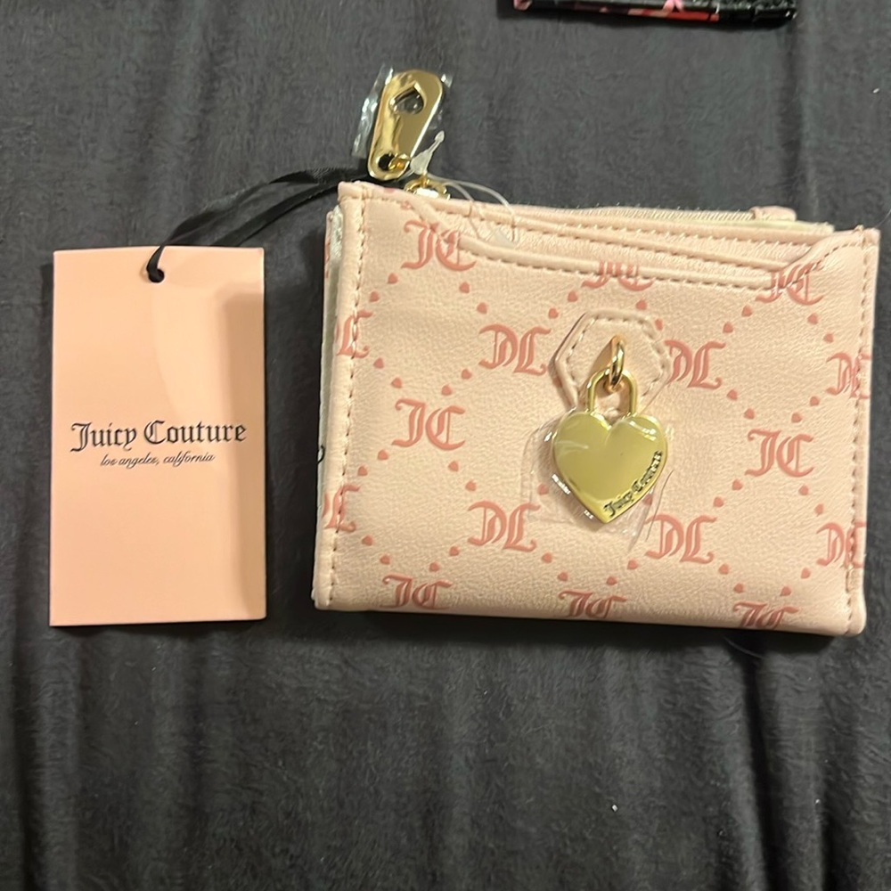 Pink juicy contour wallet